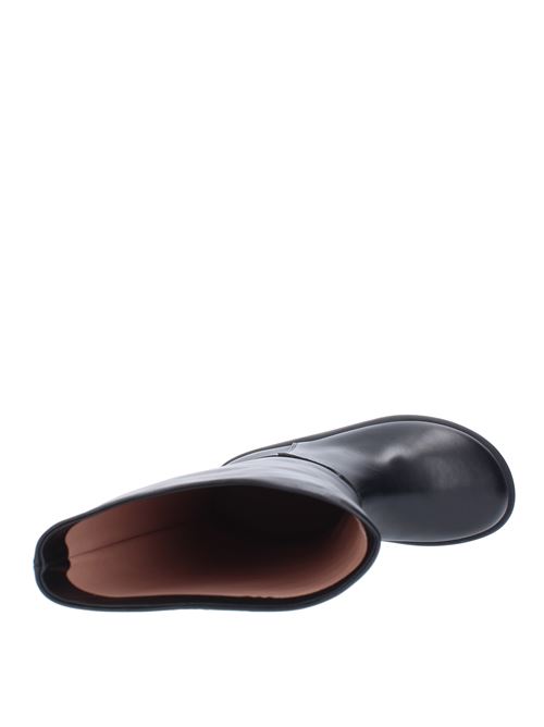 GIA 16 leather boots GIA BORGHINI | GIA 16NERO